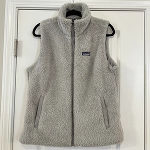 Patagonia gray Sherpa vest